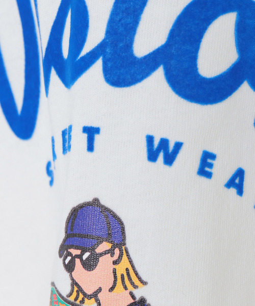 VISION STREET WEAR（ヴィジョンストリートウェア）の「VISION STREET WEAR　ビジョンストリートウエア　ガールプリントロンT（Tシャツ/カットソー・メンズ・チャコールグレー/スカイブルー/オフホワイト・M/L）」の11枚目の写真