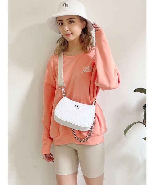 GYDA（ジェイダ）の「ハーフテレコレギンス（レギンス/スパッツ・レディース・ブラック/アイボリー・SMALL）」の21枚目の写真