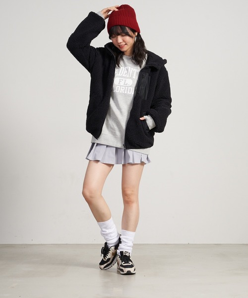 JEANS MATE(ジーンズメイト)の「ルーズソックス 40㎝(ソックス/靴下・レディース・ホワイト/ブラック・FREE)」の16枚目の写真