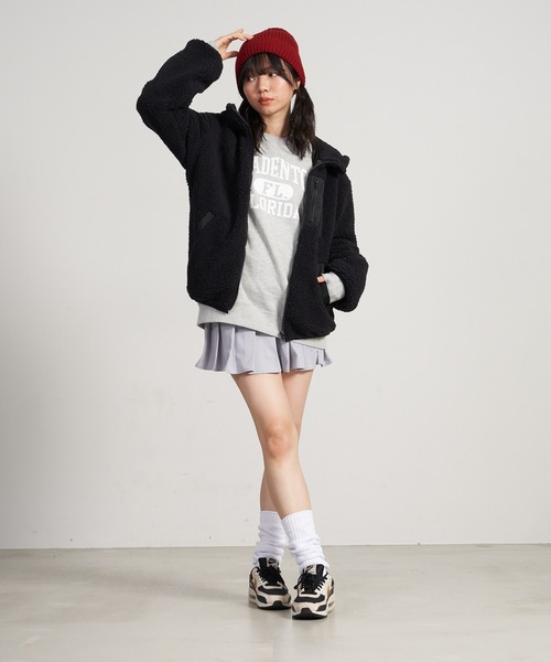 JEANS MATE(ジーンズメイト)の「ルーズソックス 40㎝(ソックス/靴下・レディース・ホワイト/ブラック・FREE)」の15枚目の写真
