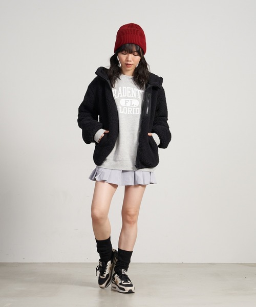 JEANS MATE(ジーンズメイト)の「ルーズソックス 40㎝(ソックス/靴下・レディース・ホワイト/ブラック・FREE)」の8枚目の写真