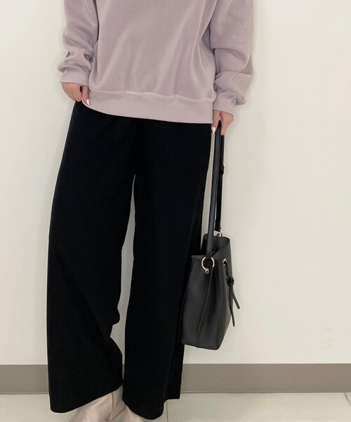 Cutie Blonde（キューティーブロンド）の「◆【S-L】コーデュロイストレートパンツ（その他パンツ・レディース・ブラック/ナチュラル/ブラウン系その他・01/02/03）」の7枚目の写真