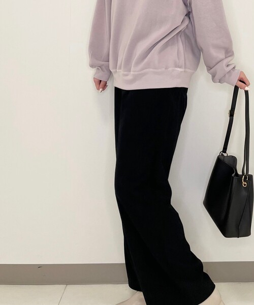 Cutie Blonde（キューティーブロンド）の「◆【S-L】コーデュロイストレートパンツ（その他パンツ・レディース・ブラック/ナチュラル/ブラウン系その他・01/02/03）」の4枚目の写真