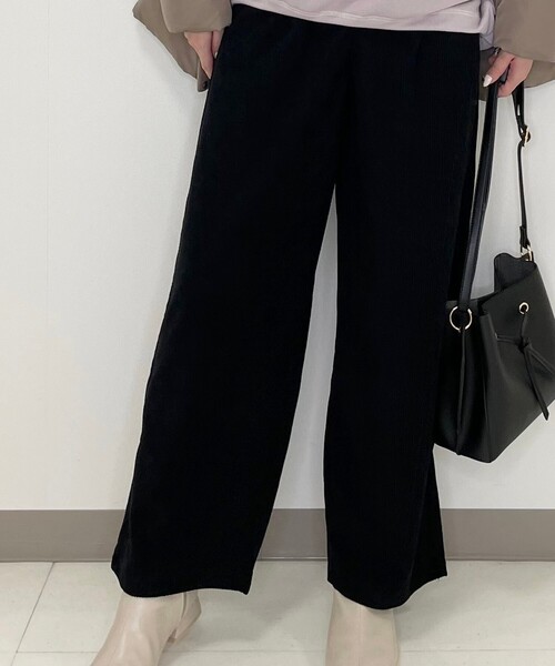 Cutie Blonde（キューティーブロンド）の「◆【S-L】コーデュロイストレートパンツ（その他パンツ・レディース・ブラック/ナチュラル/ブラウン系その他・01/02/03）」の14枚目の写真