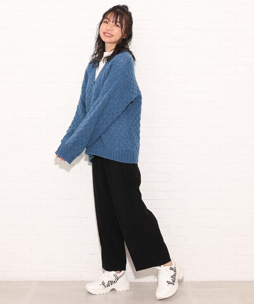 Cutie Blonde（キューティーブロンド）の「◆【S-L】コーデュロイストレートパンツ（その他パンツ・レディース・ブラック/ナチュラル/ブラウン系その他・01/02/03）」の10枚目の写真