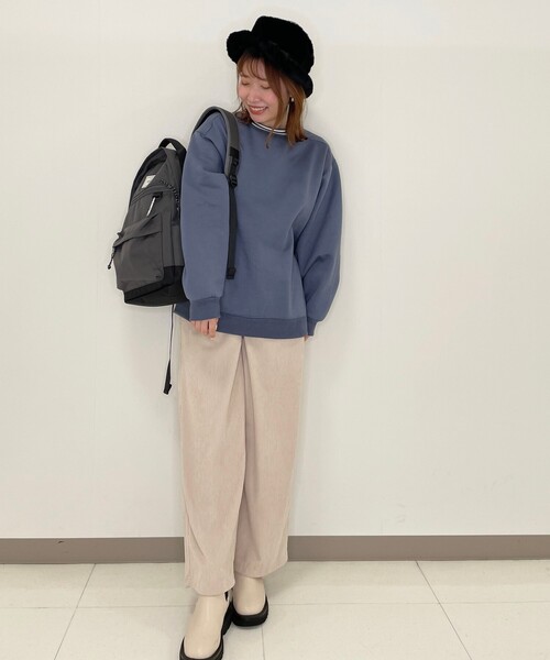 Cutie Blonde（キューティーブロンド）の「◆【S-L】コーデュロイストレートパンツ（その他パンツ・レディース・ブラック/ナチュラル/ブラウン系その他・01/02/03）」の16枚目の写真