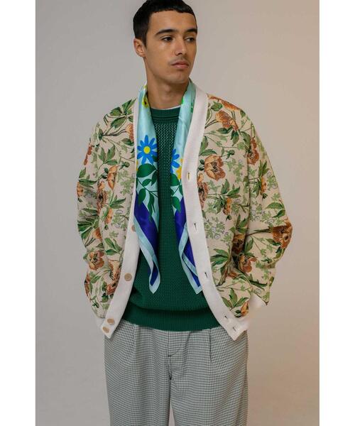 SMOKE FLOWER SCARF JACKET ※スカーフ無し SMOKE FLOWER SCARF JACKET
