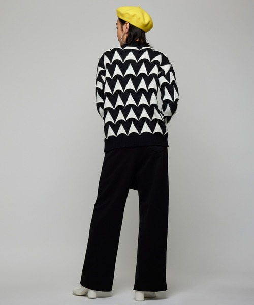 Narcissus(ナルシス)の「【Narcissus】スウェットワイドパンツ(その他パンツ・レディース・グレー/ブラック・FREE)」の6枚目の写真