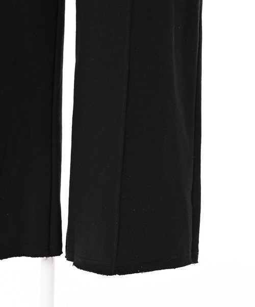 Narcissus(ナルシス)の「【Narcissus】スウェットワイドパンツ(その他パンツ・レディース・グレー/ブラック・FREE)」の4枚目の写真