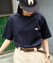 Dickies/ディッキーズ ロゴワッペン ポケットオーバーサイズ半袖Tシャツ