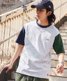 Dickies/ディッキーズ ロゴワッペン ポケットオーバーサイズ半袖Tシャツ