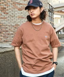Dickies/ディッキーズ ロゴワッペン ポケットオーバーサイズ半袖Tシャツ