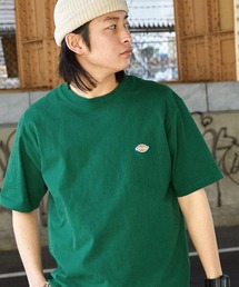 Dickies/ディッキーズ ロゴワッペン ポケットオーバーサイズ半袖Tシャツ