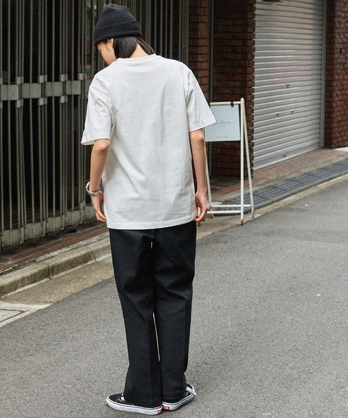 Dickies/ディッキーズ ロゴワッペン ポケットオーバーサイズ半袖T