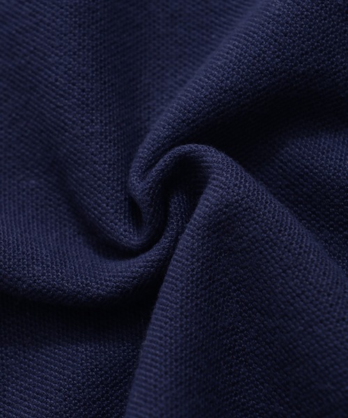 FILA（フィラ）の「【FILA/フィラ】WEB限定 別注 ワンポイント 筆記体刺繍 綿100% 襟ライン 半袖ポロシャツ（ポロシャツ・メンズ・ホワイト/ブラック/ネイビー/ネイビー系9/ブラック系9/ホワイト系9・LL/S/M/L/3L）」の7枚目の写真