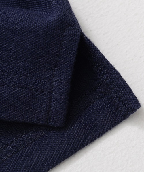 FILA（フィラ）の「【FILA/フィラ】WEB限定 別注 ワンポイント 筆記体刺繍 綿100% 襟ライン 半袖ポロシャツ（ポロシャツ・メンズ・ホワイト/ブラック/ネイビー/ネイビー系9/ブラック系9/ホワイト系9・LL/S/M/L/3L）」の13枚目の写真