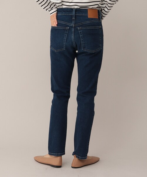 UNTITLED（アンタイトル）の「◆ミューズストレッチデニムパンツ【マシンウォッシャブル】（デニムパンツ・レディース・ネイビー/ブルー・44/46/48/50/42/00/01/02/03/04）」の6枚目の写真