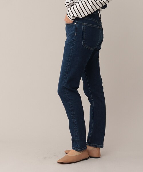 UNTITLED（アンタイトル）の「◆ミューズストレッチデニムパンツ【マシンウォッシャブル】（デニムパンツ・レディース・ネイビー/ブルー・44/46/48/50/42/00/01/02/03/04）」の11枚目の写真