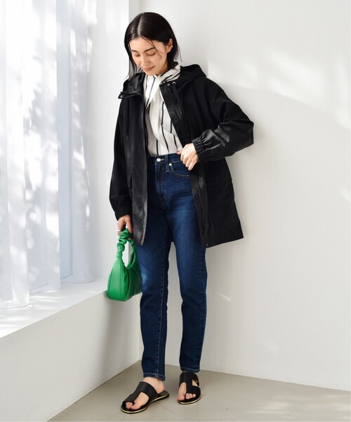 UNTITLED（アンタイトル）の「◆ミューズストレッチデニムパンツ【マシンウォッシャブル】（デニムパンツ・レディース・ネイビー/ブルー・44/46/48/50/42/00/01/02/03/04）」の14枚目の写真