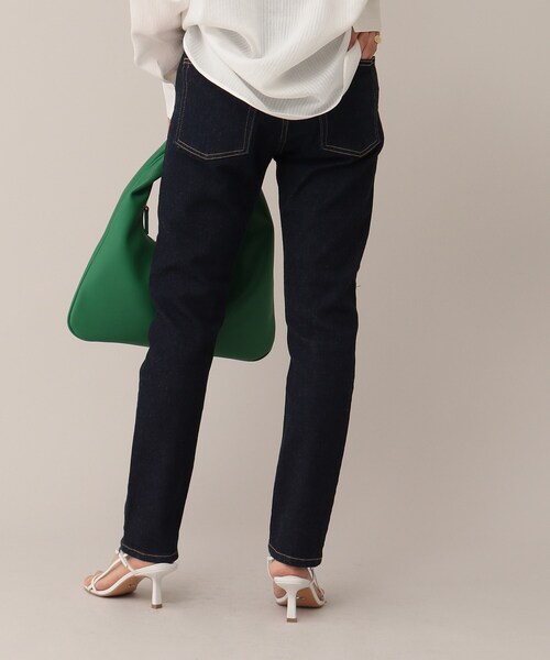 UNTITLED（アンタイトル）の「◆ミューズストレッチデニムパンツ【マシンウォッシャブル】（デニムパンツ・レディース・ネイビー/ブルー・44/46/48/50/42/00/01/02/03/04）」の20枚目の写真