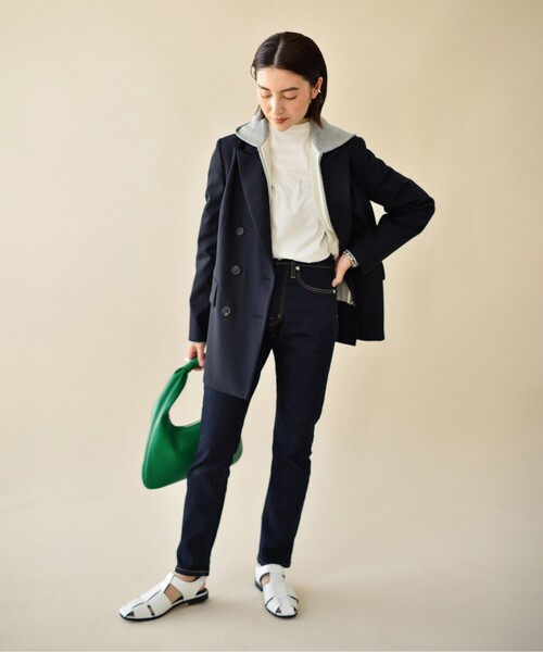 UNTITLED（アンタイトル）の「◆ミューズストレッチデニムパンツ【マシンウォッシャブル】（デニムパンツ・レディース・ネイビー/ブルー・44/46/48/50/42/00/01/02/03/04）」の22枚目の写真