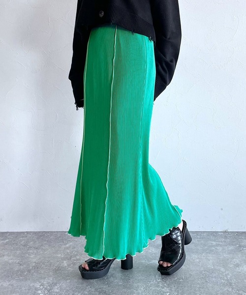 PAGEBOY（ページボーイ）の「アシッドプリーツスカート