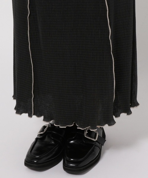 PAGEBOY（ページボーイ）の「アシッドプリーツスカート（スカート・レディース・ブラック/オフホワイト/グリーン系その他/ブルー系その他・FREE）」の17枚目の写真