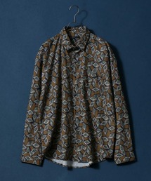 ANPAS（アンパス）の「Georgette Total Pattern Print Oversize Thickness Shirt/ジョーゼット 総柄プリント オーバーサイズ とろみシャツ（シャツ/ブラウス・メンズ）」