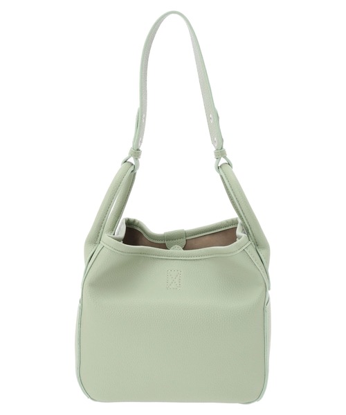 cache cache（カシュ カシュ）の「・cache cache 2WAYシュリンクショルダー（ショルダーバッグ・レディース・ブラック/アイボリー/グリーン/グレー・FREE）」の11枚目の写真