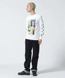 STUD MUFFIN | STUD MUFFIN/スタッドマフィン/NYドル コラージュ ロングスリーブTシャツ(Tシャツ/カットソー)