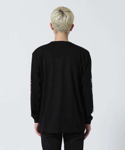 STUD MUFFIN（スタッドマフィン）の「STUD MUFFIN/スタッドマフィン/NYドル コラージュ ロングスリーブTシャツ（Tシャツ/カットソー・メンズ・ホワイト/ブラック・2/3/4）」の5枚目の写真