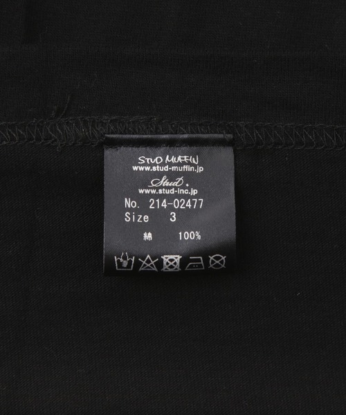 STUD MUFFIN（スタッドマフィン）の「STUD MUFFIN/スタッドマフィン/NYドル コラージュ ロングスリーブTシャツ（Tシャツ/カットソー・メンズ・ホワイト/ブラック・2/3/4）」の11枚目の写真