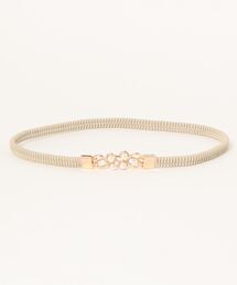 パールバックルゴムベルト