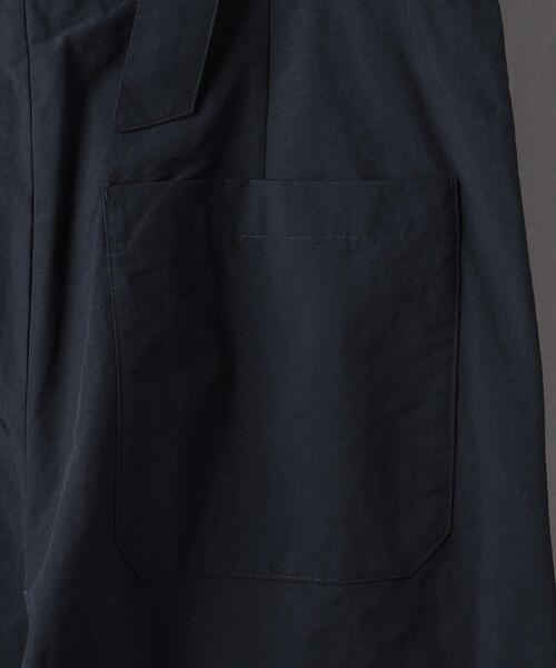 BEAUTY&YOUTH UNITED ARROWS（ビューティーアンドユースユナイテッドアローズ）の「BY コットンナイロン オーバーオール -ウォッシャブル-◆（サロペット/オーバーオール・レディース・ホワイト/ネイビー・S/M）」の14枚目の写真