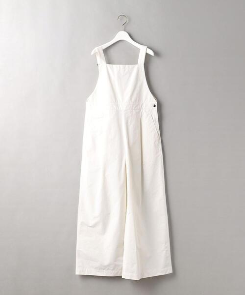 BEAUTY&YOUTH UNITED ARROWS（ビューティーアンドユースユナイテッドアローズ）の「BY コットンナイロン オーバーオール -ウォッシャブル-◆（サロペット/オーバーオール・レディース・ホワイト/ネイビー・S/M）」の21枚目の写真