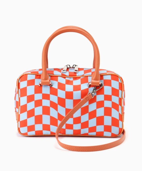 新品❤️ARCHIVIO チェック柄ボストンバッグ archivio ゴルフ 「LADIES」グレンチェック柄ボストンバッグ