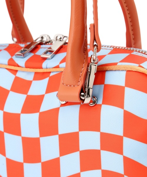 Casselini（キャセリーニ）の「(CASSELINI)チェック柄ミニボストン