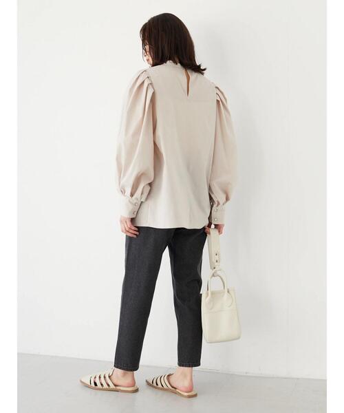 ELENCARE DUE(エレンカーレデュエ)の「・ELENCARE DUE ボリュームスリーブブラウス(シャツ/ブラウス・レディース・ブルー/オフホワイト/ベージュ/ブラック・FREE)」の7枚目の写真