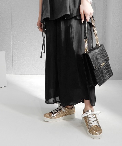 alala（アララ）の「グリッターシャインスニーカー（スニーカー・レディース・ピンク/シルバー/ゴールド・LL/S/M/L）」の5枚目の写真