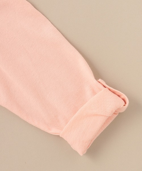 baby cheer（ベイビーチアー）の「ねこUVパーカ（パーカー・キッズ・オフホワイト/ピンク・110cm/90cm/120cm/80ｃｍ/100cm）」の9枚目の写真