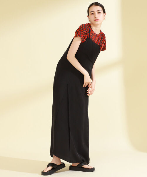 Ray BEAMS(レイビームス)の「Ray BEAMS / オパール チェック ハーフスリーブ Tシャツ(Tシャツ/カットソー・レディース・オリーブ/オレンジ・ONE SIZE)」の11枚目の写真