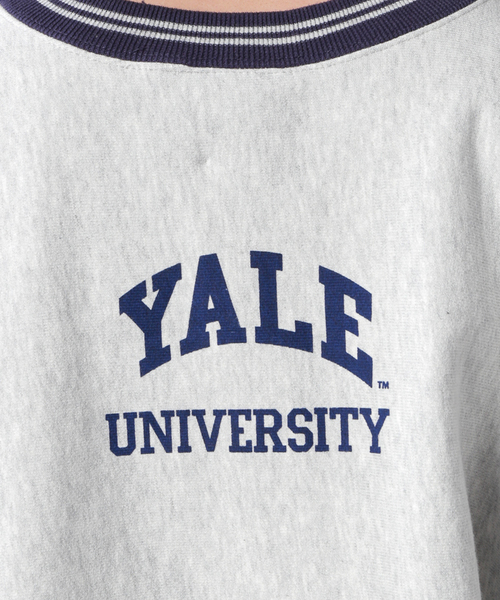 JOURNAL STANDARD（ジャーナルスタンダード）の「【YALE×JOURNAL STANDARD】別注 リンガースウェット（スウェット・メンズ・ライトグレー/ネイビー・LARGE/MEDIUM）」の14枚目の写真
