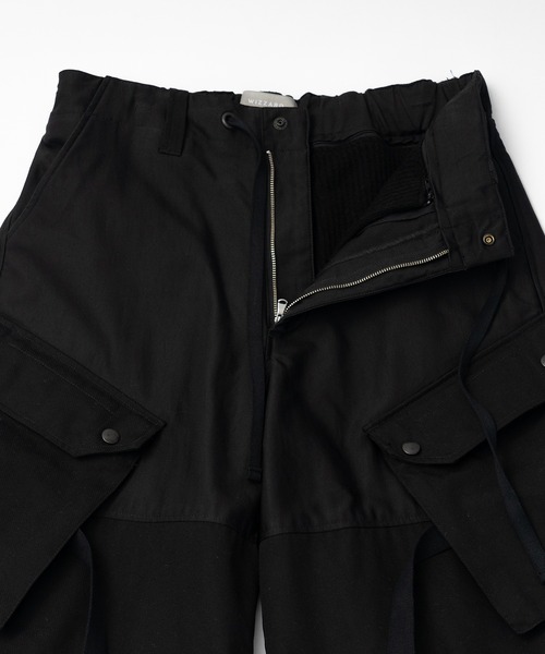 Wizzard(ウィザード)の「Wizzard ウィザード / LAYERED PANTS 異素材レイヤードパンツ / WPA22-002(その他パンツ・メンズ・カーキ/ブラック・3/1/2)」の10枚目の写真