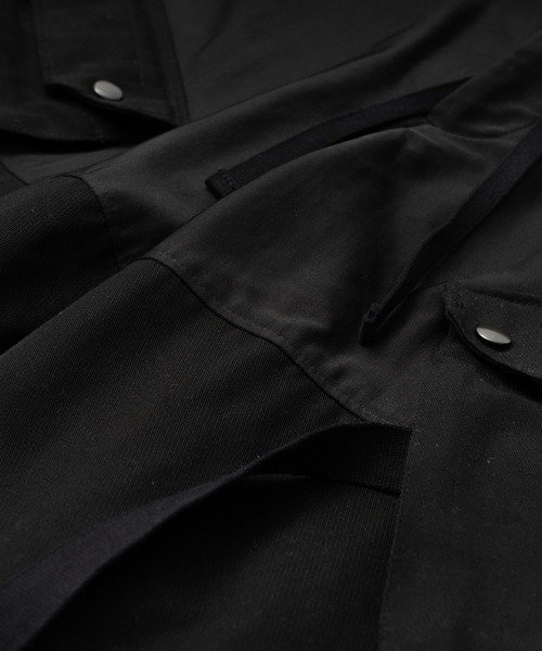 Wizzard(ウィザード)の「Wizzard ウィザード / LAYERED PANTS 異素材レイヤードパンツ / WPA22-002(その他パンツ・メンズ・カーキ/ブラック・3/1/2)」の21枚目の写真