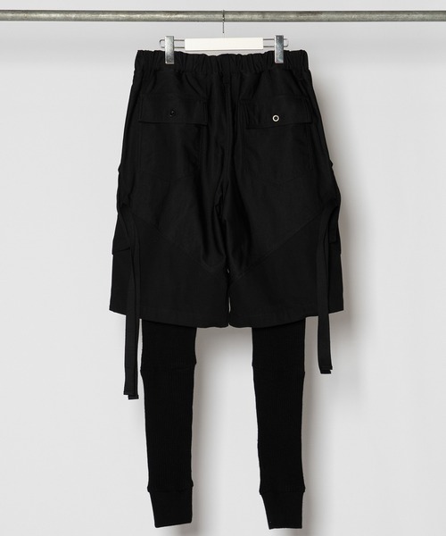 Wizzard(ウィザード)の「Wizzard ウィザード / LAYERED PANTS 異素材レイヤードパンツ / WPA22-002(その他パンツ・メンズ・カーキ/ブラック・3/1/2)」の22枚目の写真