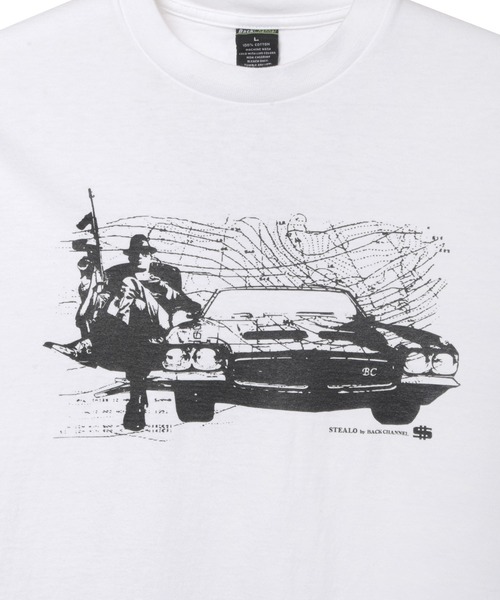 Back Channel（バックチャンネル）の「STEALO T（Tシャツ/カットソー・メンズ・ホワイト/ブラック/ベージュ系その他・SMALL/MEDIUM/LARGE/X-LARGE/XX-LARGE）」の8枚目の写真