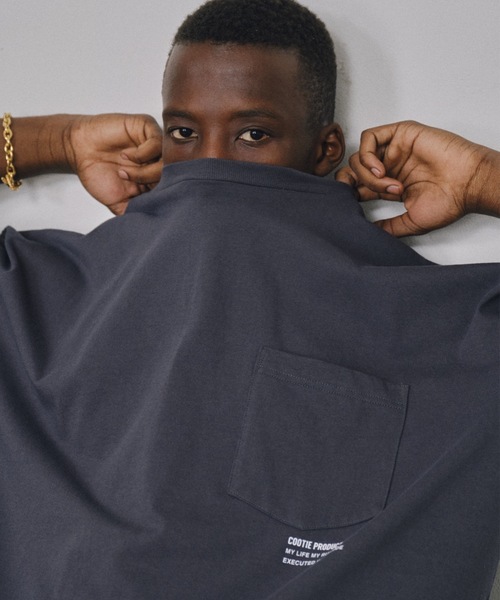 COOTIE PRODUCTIONS（クーティープロダクションズ）の「Open End Yarn Error Fit L/S Tee（Tシャツ/カットソー・メンズ・ホワイト/ブラック/グレー・MEDIUM/LARGE/SMALL）」の4枚目の写真