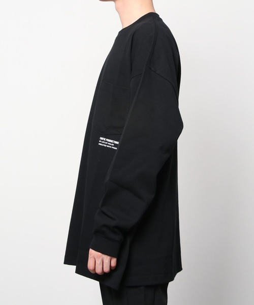 COOTIE PRODUCTIONS（クーティープロダクションズ）の「Open End Yarn Error Fit L/S Tee（Tシャツ/カットソー・メンズ・ホワイト/ブラック/グレー・MEDIUM/LARGE/SMALL）」の6枚目の写真