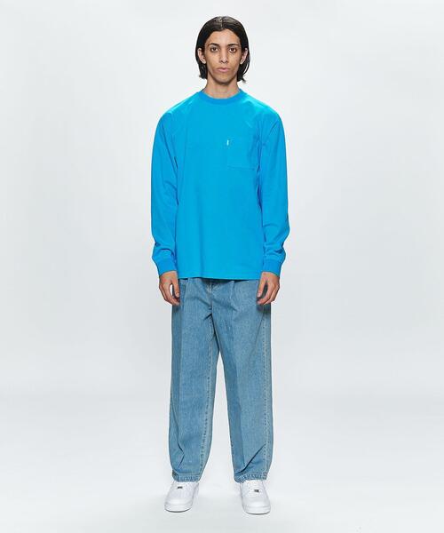 FUTUR（フューチャー）の「＜FUTUR＞ HW G FIT POCKET LONG SLEEVE/カットソー（Tシャツ/カットソー・メンズ・コバルトブルー・M/L/XL）」の2枚目の写真