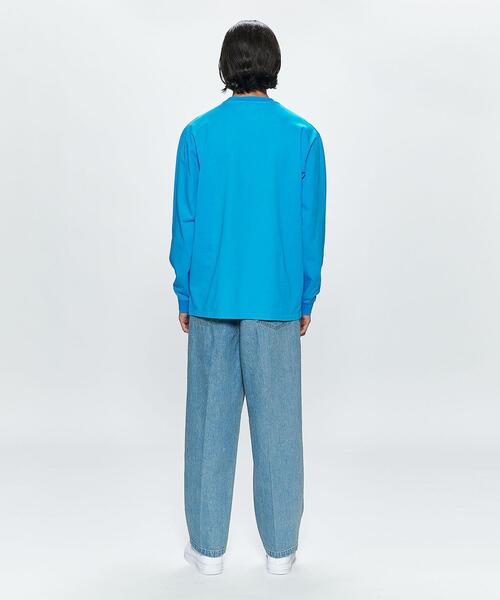 FUTUR（フューチャー）の「＜FUTUR＞ HW G FIT POCKET LONG SLEEVE/カットソー（Tシャツ/カットソー・メンズ・コバルトブルー・M/L/XL）」の4枚目の写真